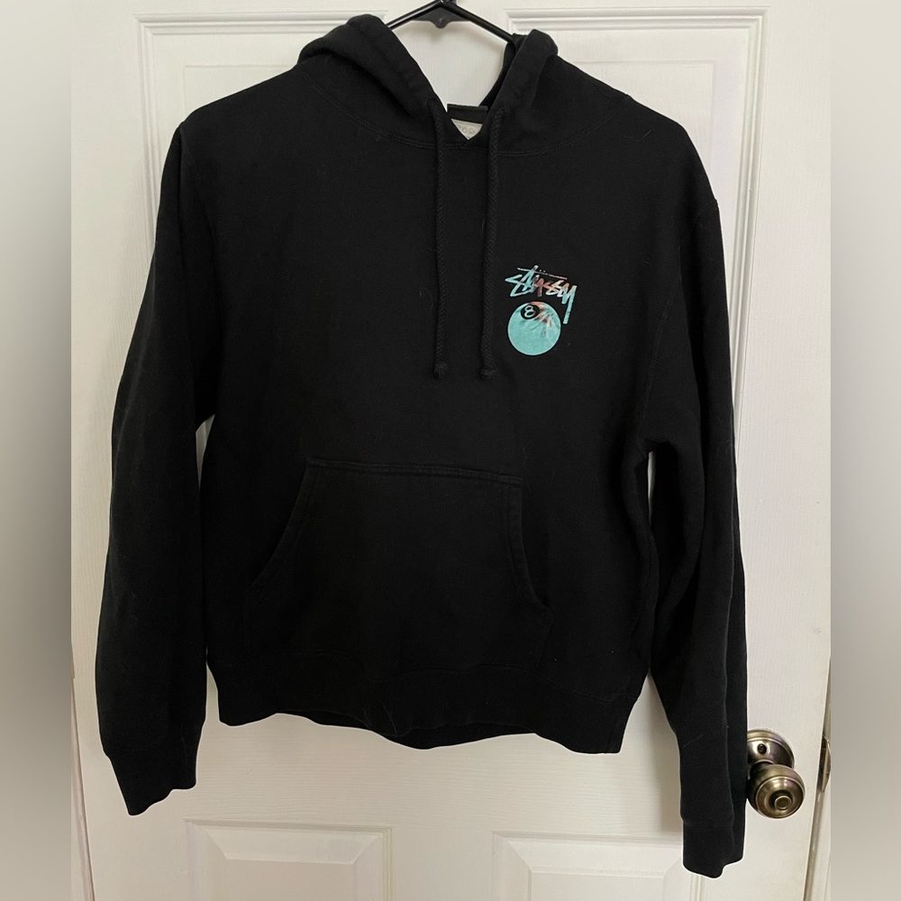 TIE-DYE STUSSY 8 BALL HOODIE